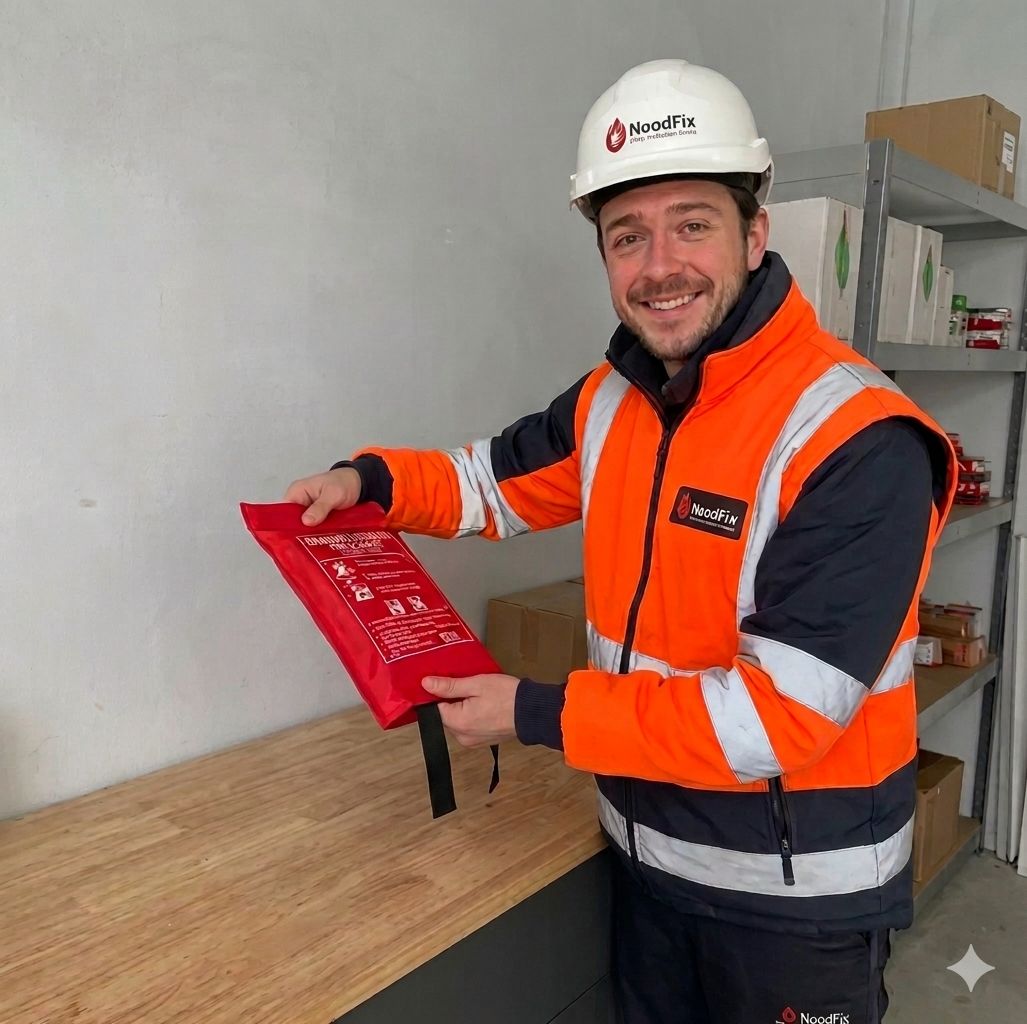Nood-fix neemt de brandveiligheid van bedrijven uit handen