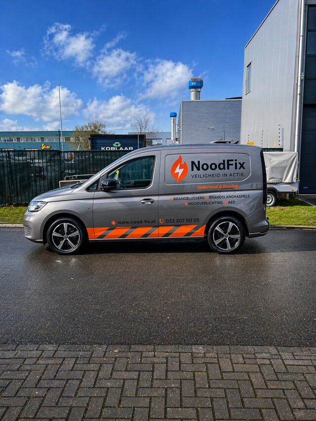 NoodFix servicebus voor brandblusser onderhoud op locatie in Amersfoort en omstreken
